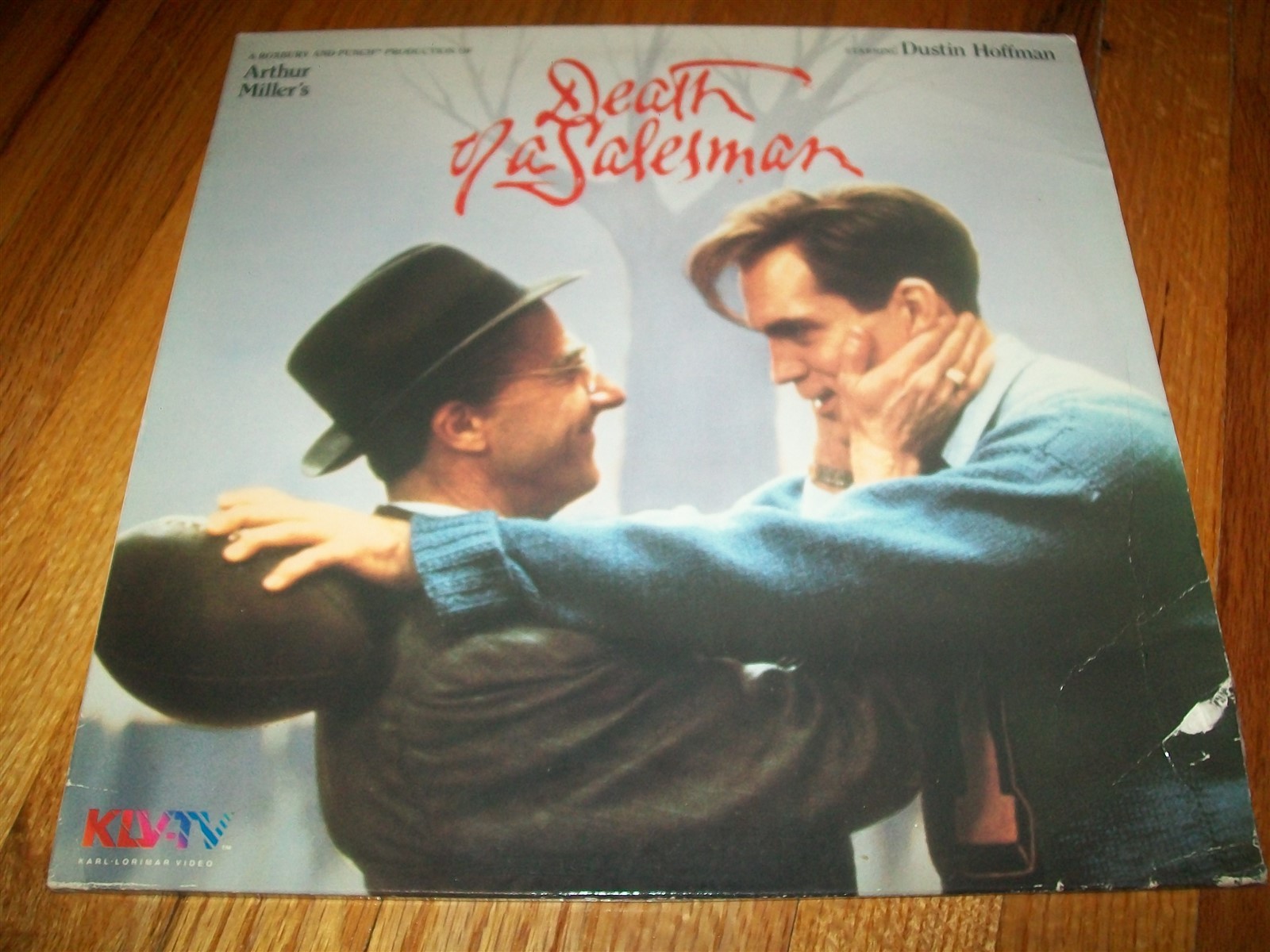 DEATH OF A SALESMAN 2-Laserdisc LD VERY GOOD CONDITION DUSTIN HOFFMAN