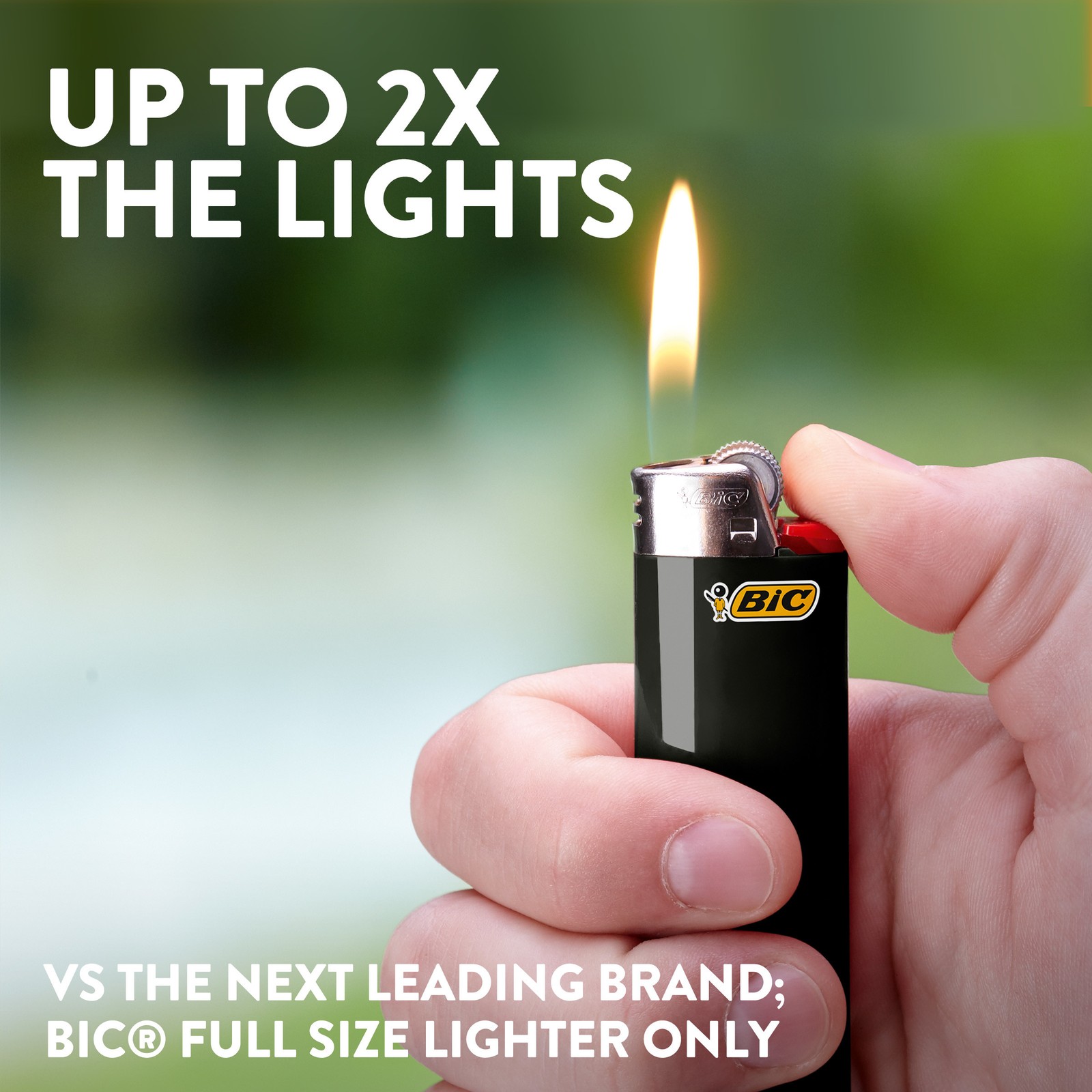 BIC Maxi Pocket Lighters, Special Edition High Standards, 8-Pack