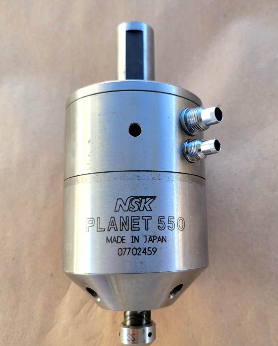 NSK PLANET 550 HIGH SPEED JIG GRINDER AIR SPINDLE 65K RPM  W/3/4"-SHANK