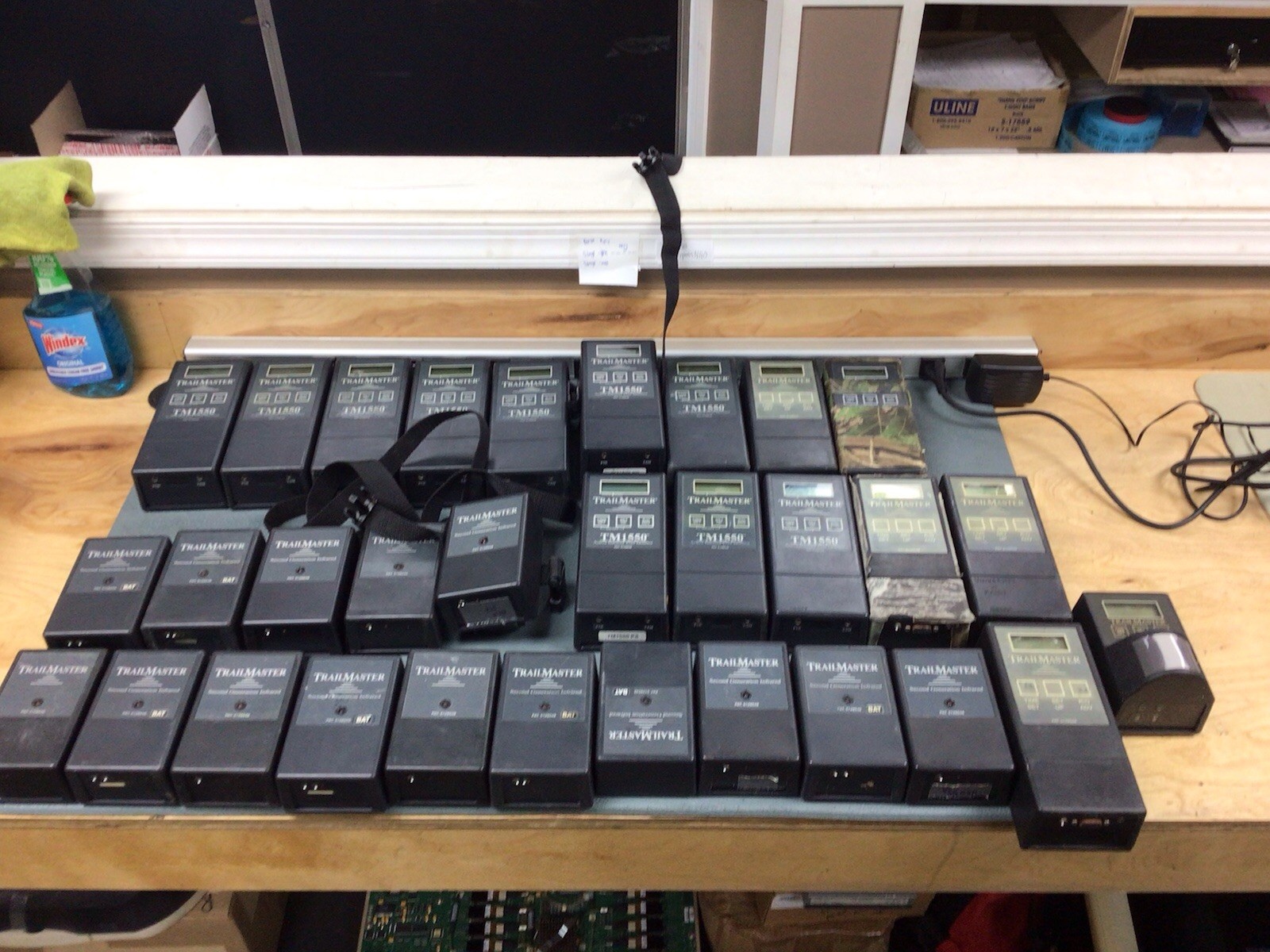 Huge Lot TrailMaster Data Retrieval &Storage/Second Gen Infrared Trail Monitor