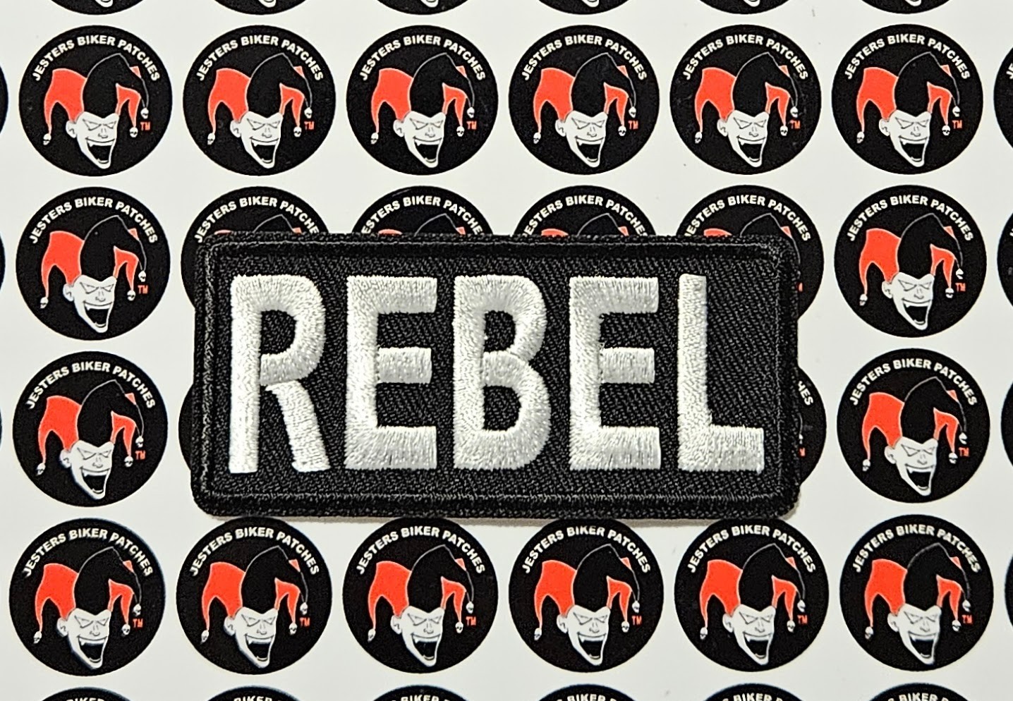 Rebel Embroidered Patch WB059