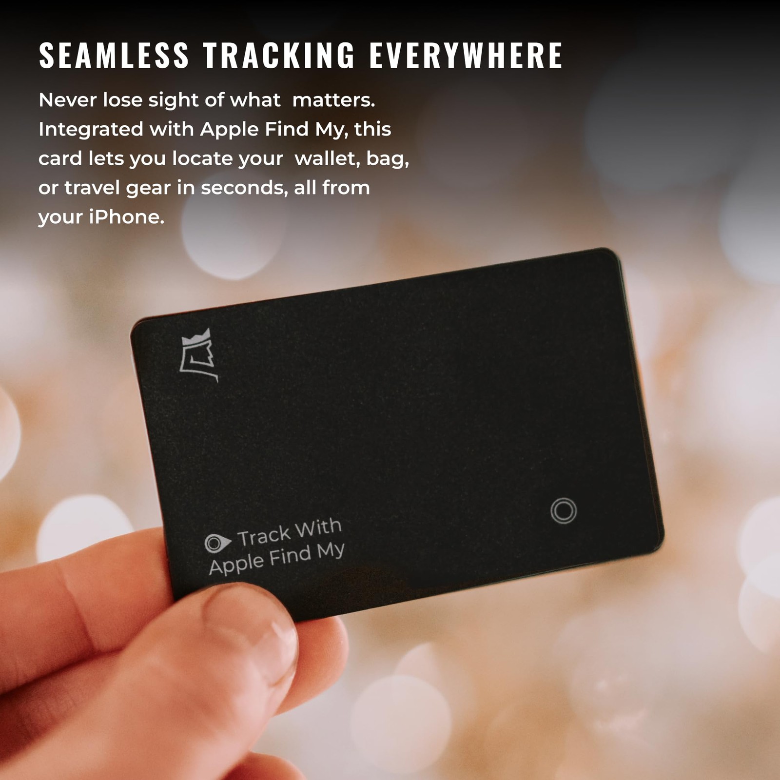 Trackable Tracker Card | Compatible with Apple Find My Compatible App | Ultra...