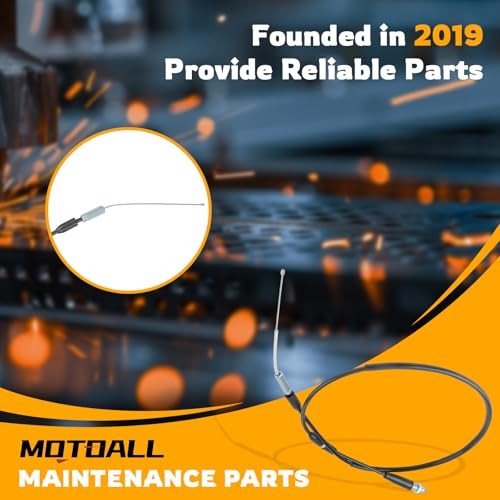 Throttle Cable Line 4KB-26311-00-00 Replacement Fit for Yamaha Bear Tracker
