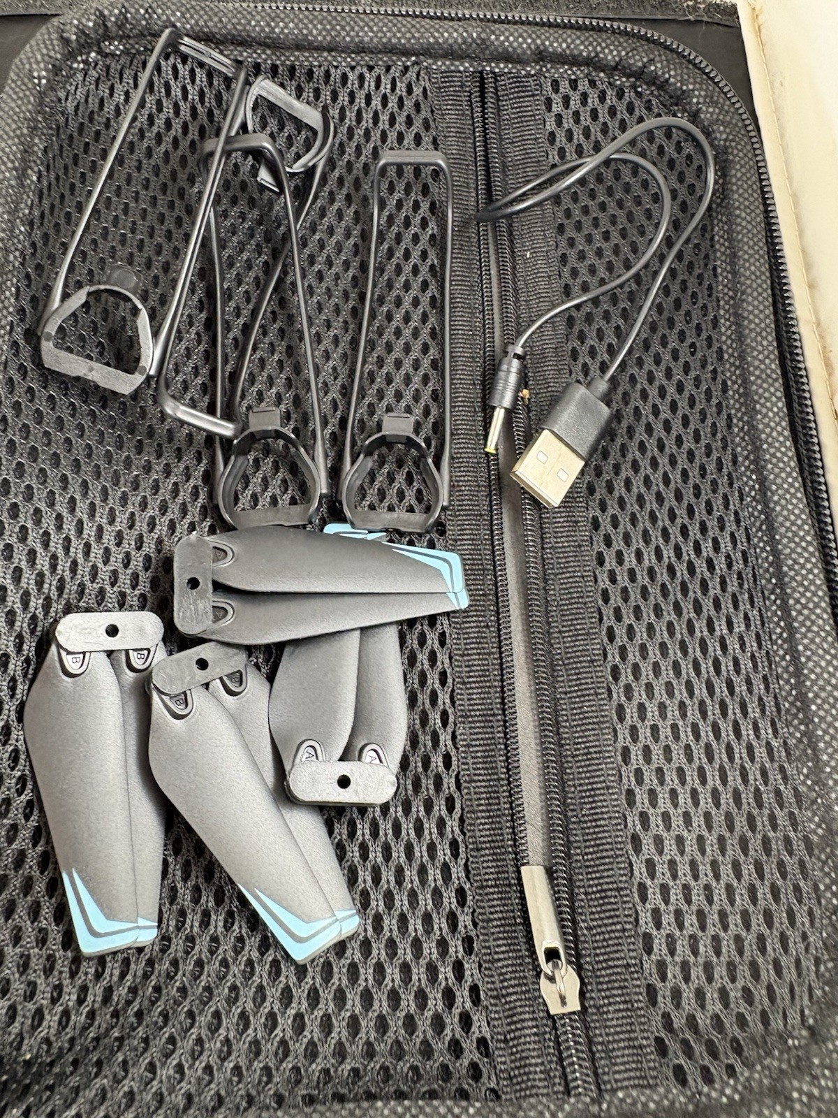 Foldable QuadChopper Drone for Beginners W/2 Batteries, Extra Parts & Case