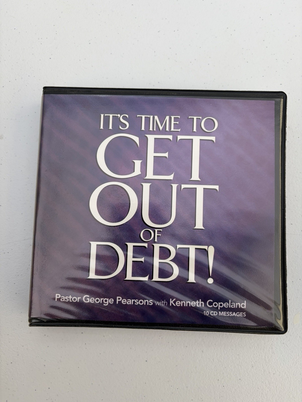 Its Time To Get Out Of Debt - Pastor George Parsons & Kenneth Copeland Audio CDs