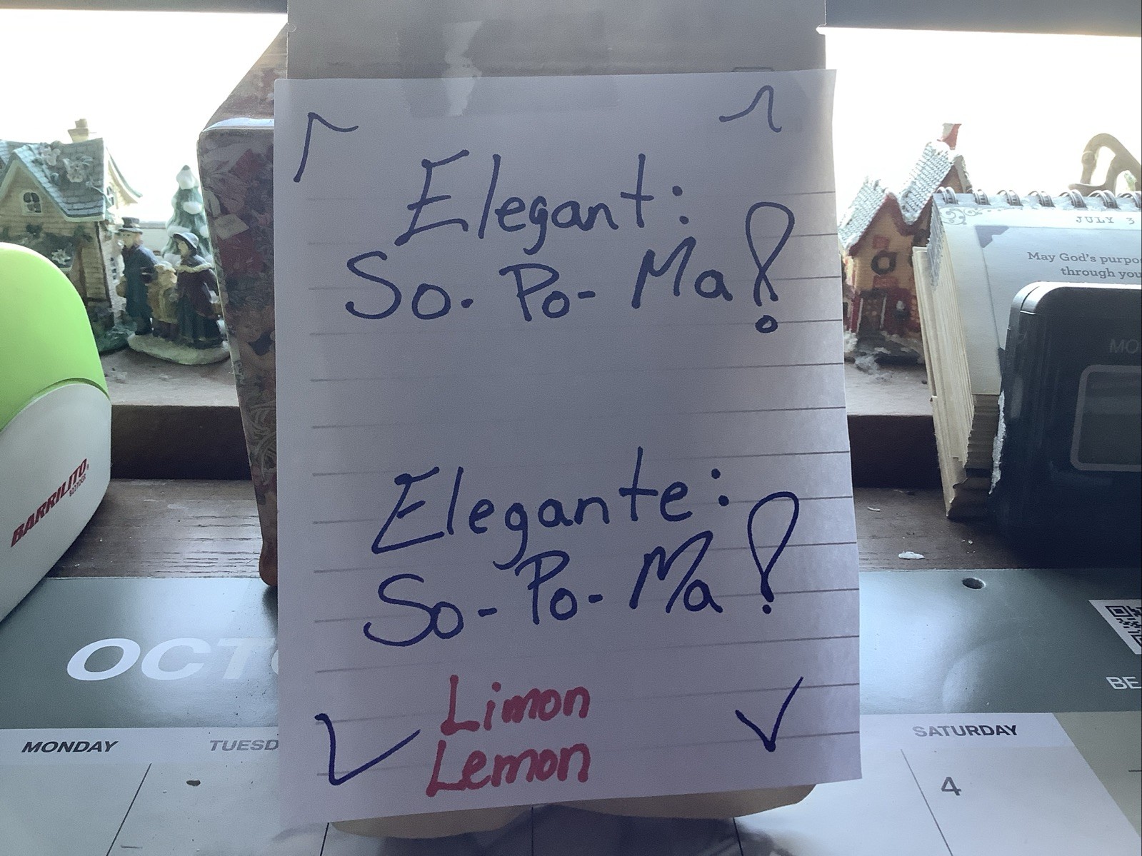 Elegant(e) So-Po-Ma!!-Nerves/Nervios Heart/Corazon Powder/Polvo