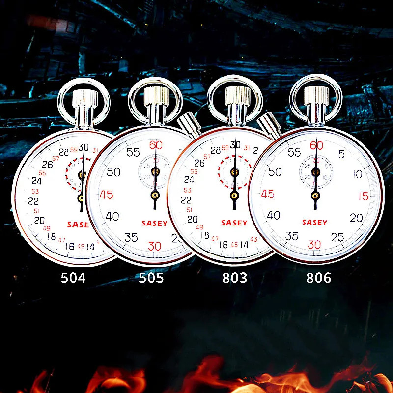 SXJ504 SXJ505 SXJ803 SXJ806 Steel Mechanical Stopwatch Track Field Running Compe