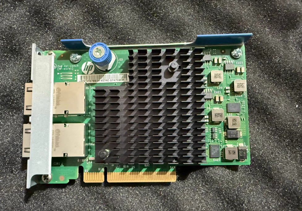 HP ETHERNET 10GB 2-PORT 561FLR-T ADAPTER 701525-001 700699-B21 700697-001