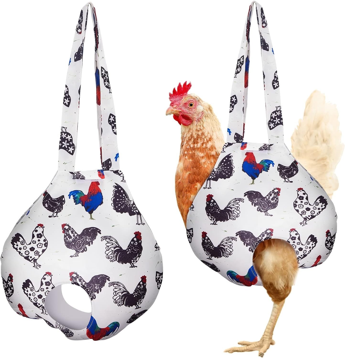 Paterr 2 Pack Chicken Holder Bag, Chicken Carrier Sling Catching Hand Bag Hen Sl