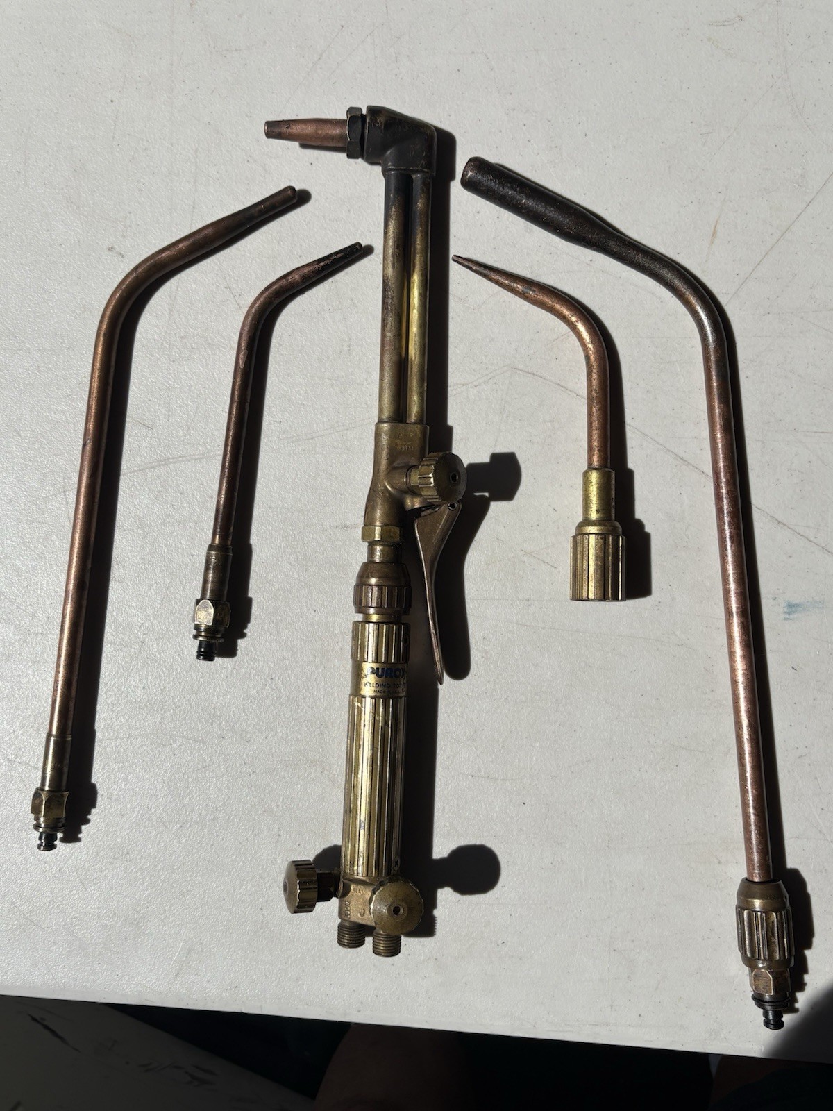 Torch-Purox W-201 Handle/W-202 Acetylene/Oxygen Cutting/Welding/Brazing Torch