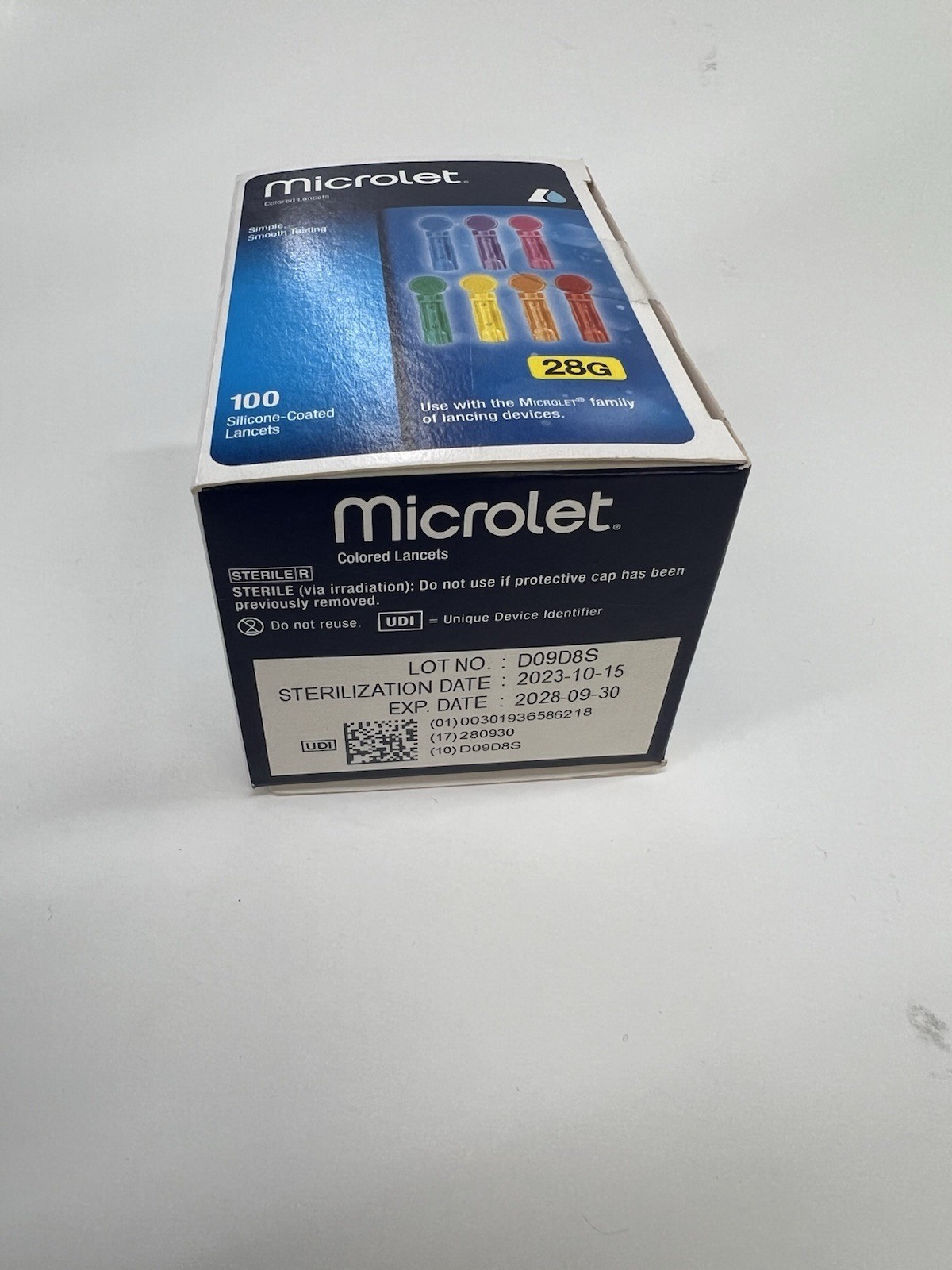 microlet colored lancets