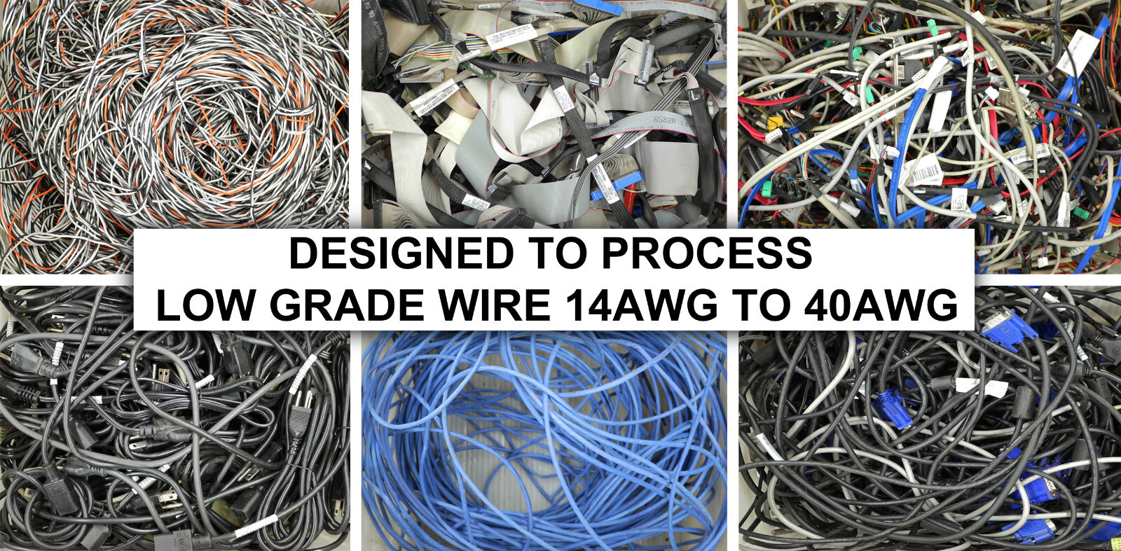 Industrial Compact Copper Wire Granulator Processes Low-Grade Copper Separation