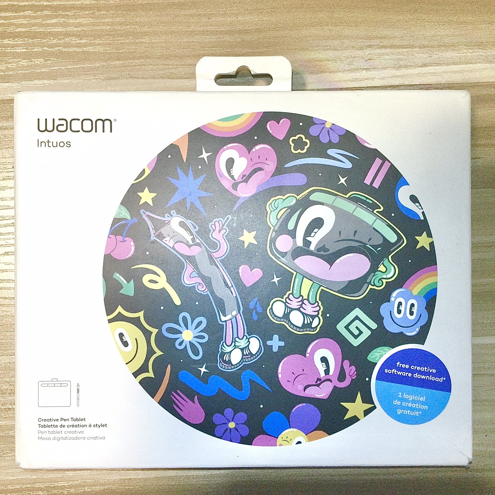 Wacom Intuos S CTL-4100 Small Drawing Tablet - Black Tested and Working