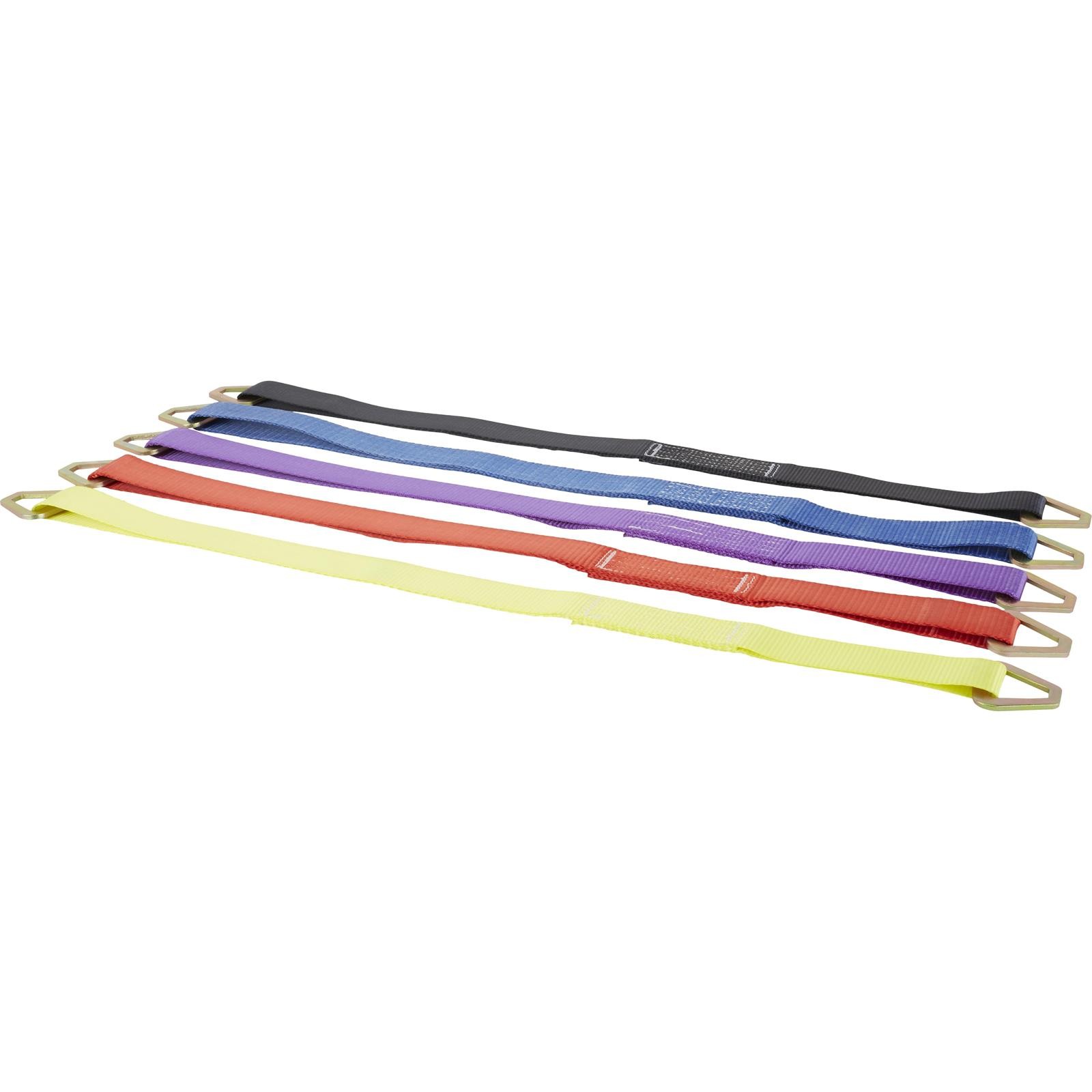 36 Inch Purple Axle Tie Down Strap