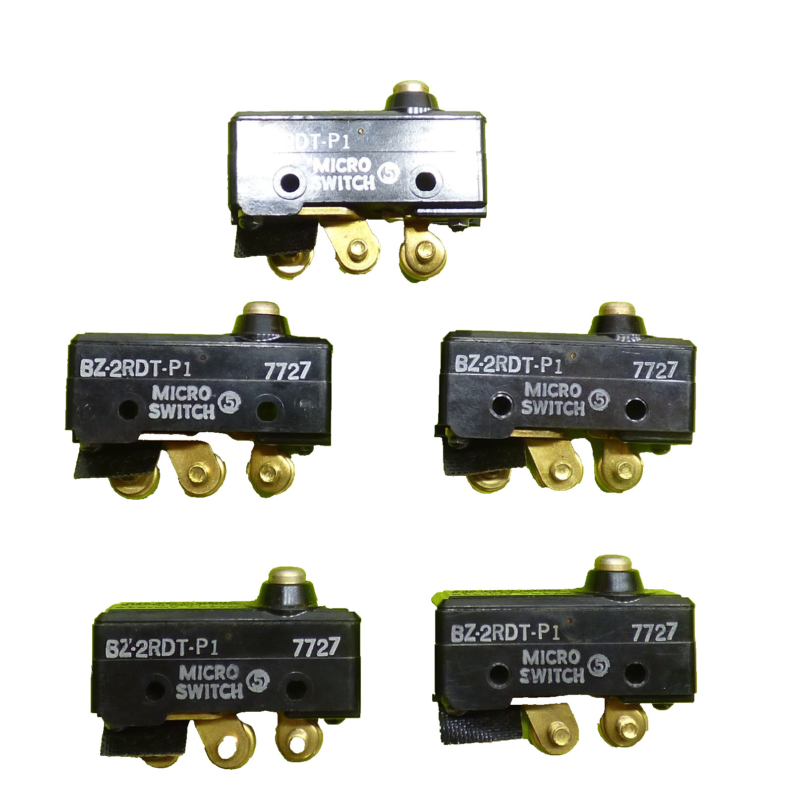 5 Honeywell micro switch bz-2rdt-p1 microswitch
