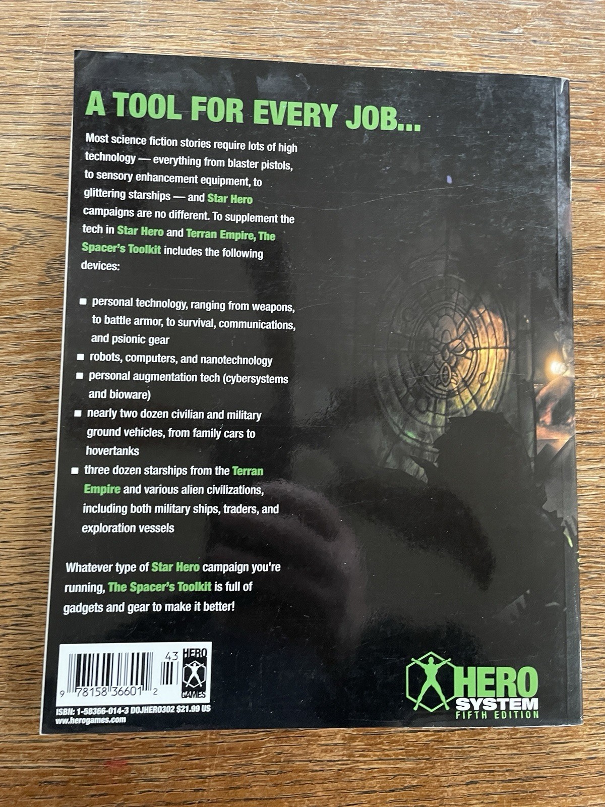 Spacers Toolkit - A Sourcebook for Star Hero
