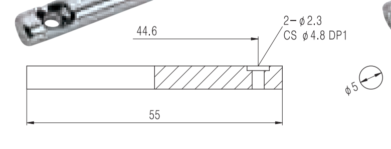 Chrome Long String Retainer Bar for Floyd Rose