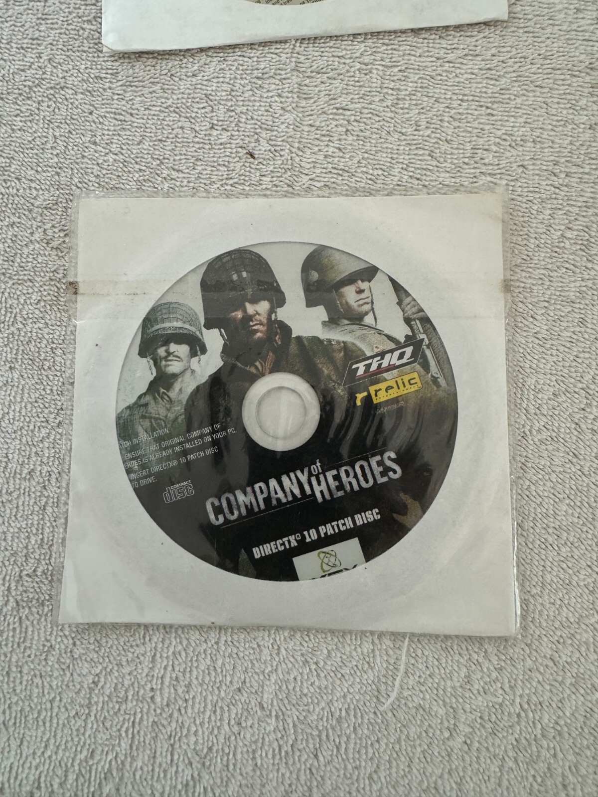 Company of Heroes DirectX 10 Patch Disc - THQ