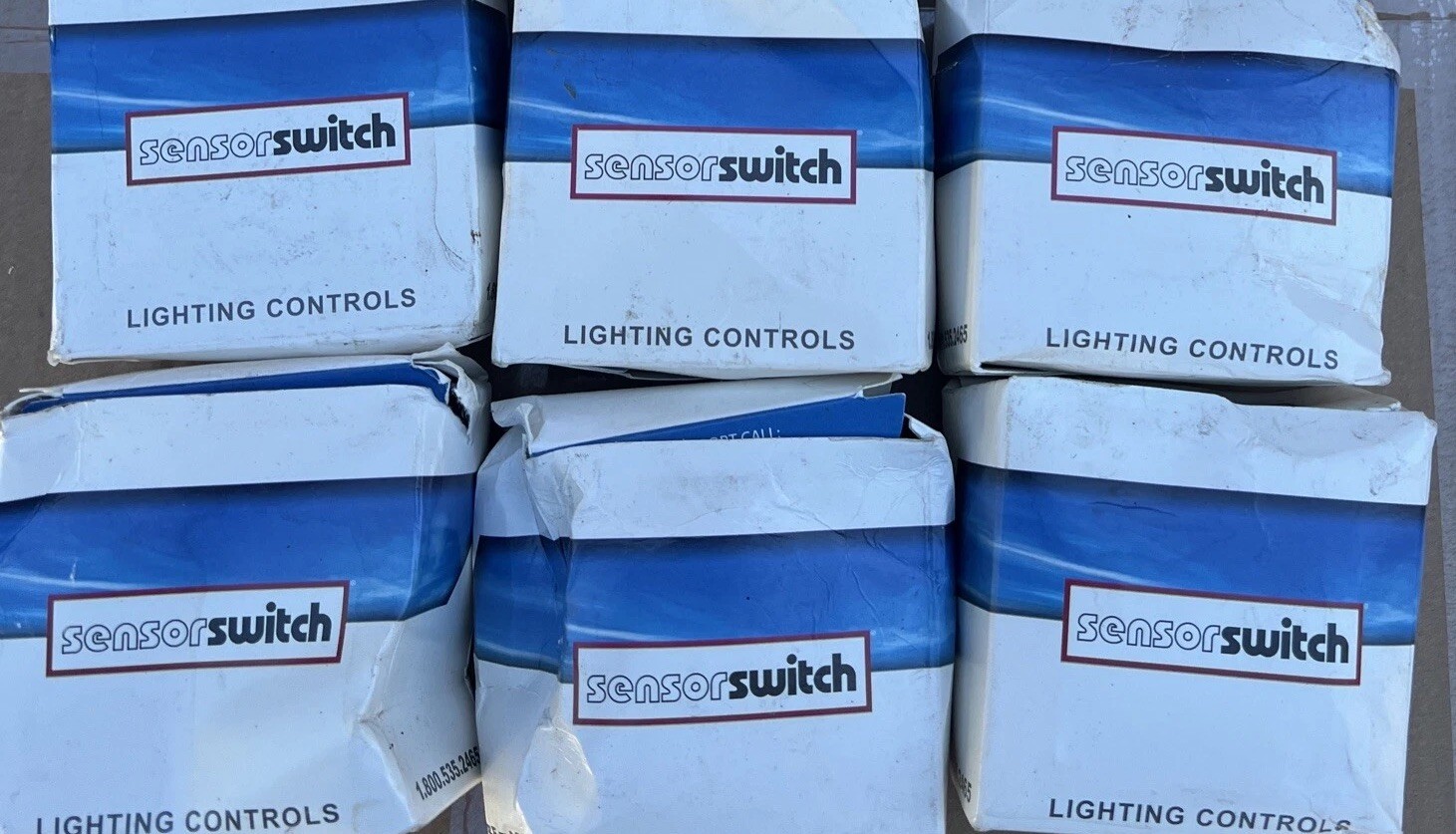 Lot Of 6 Acuity Controls Sensor Switch MP20 Mini power pack 120/240/277V