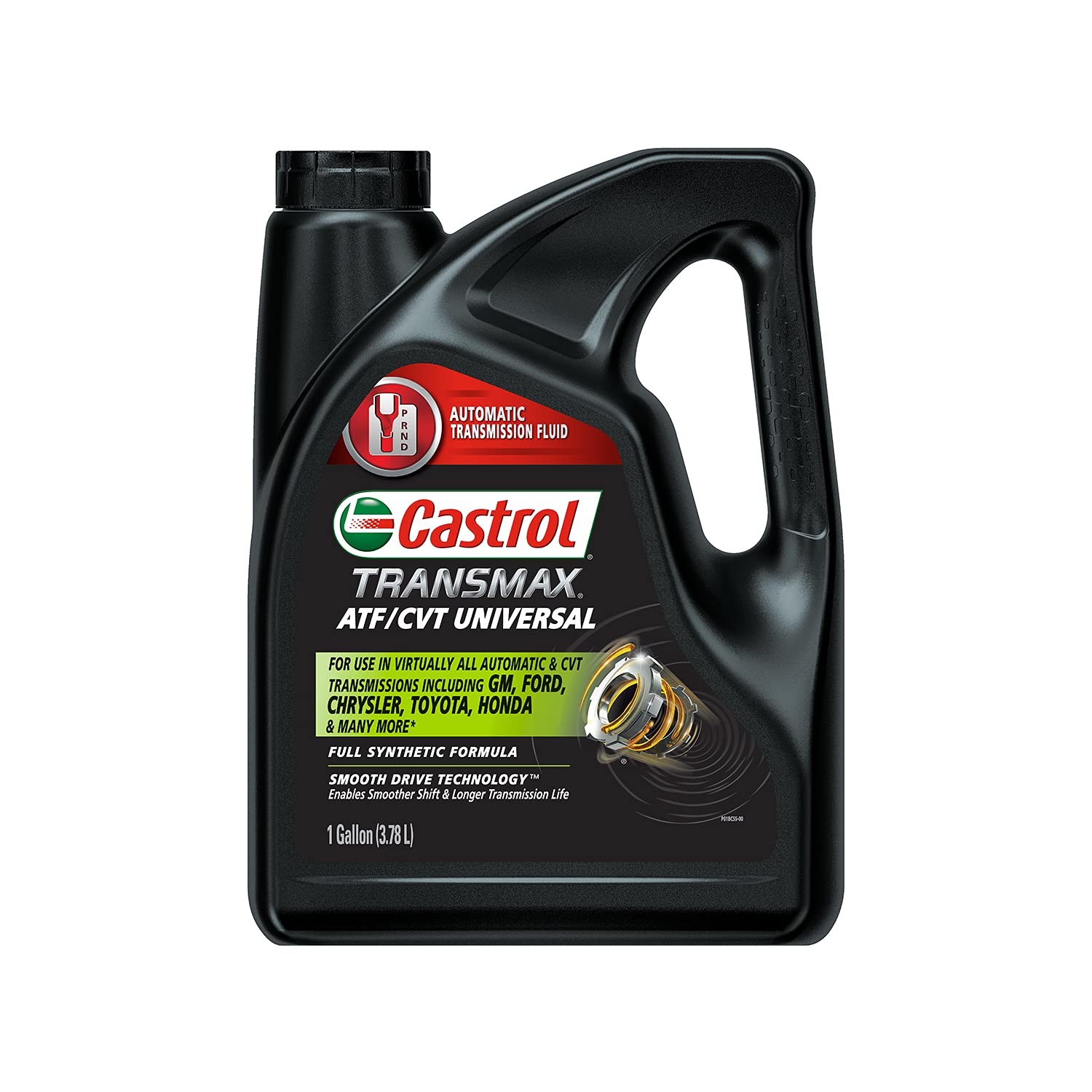Castrol Transmax ATF/CVT Universal Automatic 128 Fl Oz (Pack of 1), Dark Red