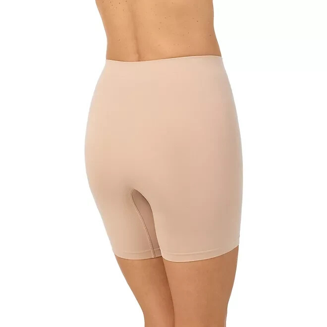 Ellen Tracy Women's 2-Pack Smoothing Short Size L Sunbeige