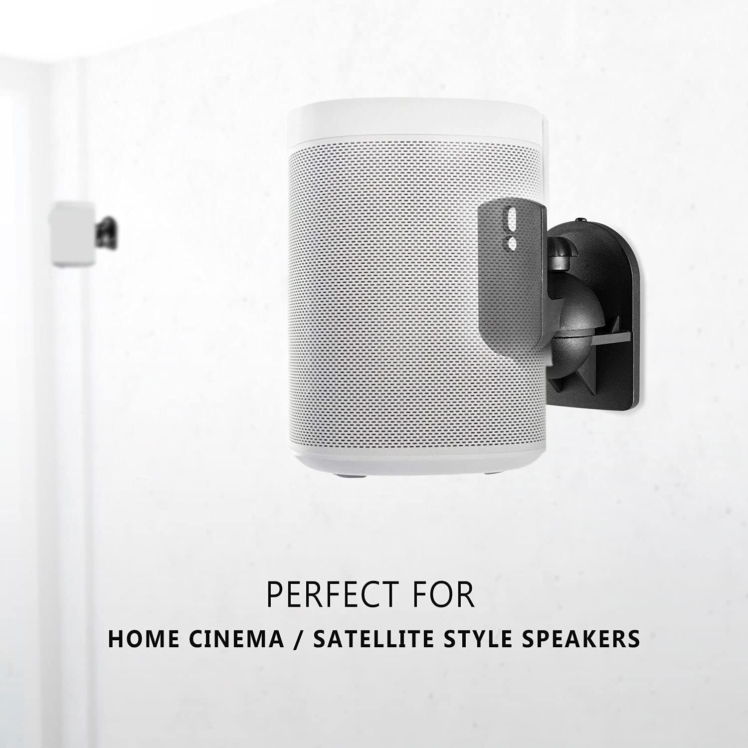 Speaker Wall Ceiling Mounts One Pair, Bookshelf Speaker Wall Mount Brackets, ...