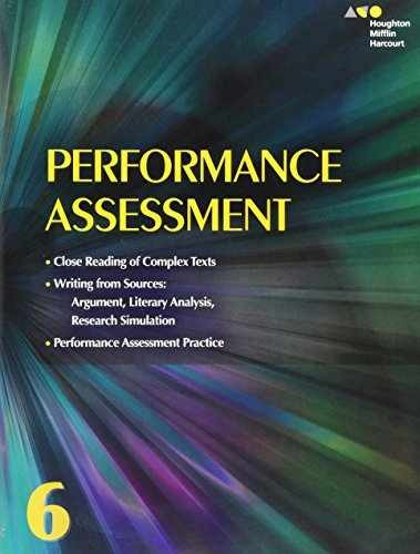 Performance Assessment - Paperback, by Houghton Mifflin Harcourt - Very Good j