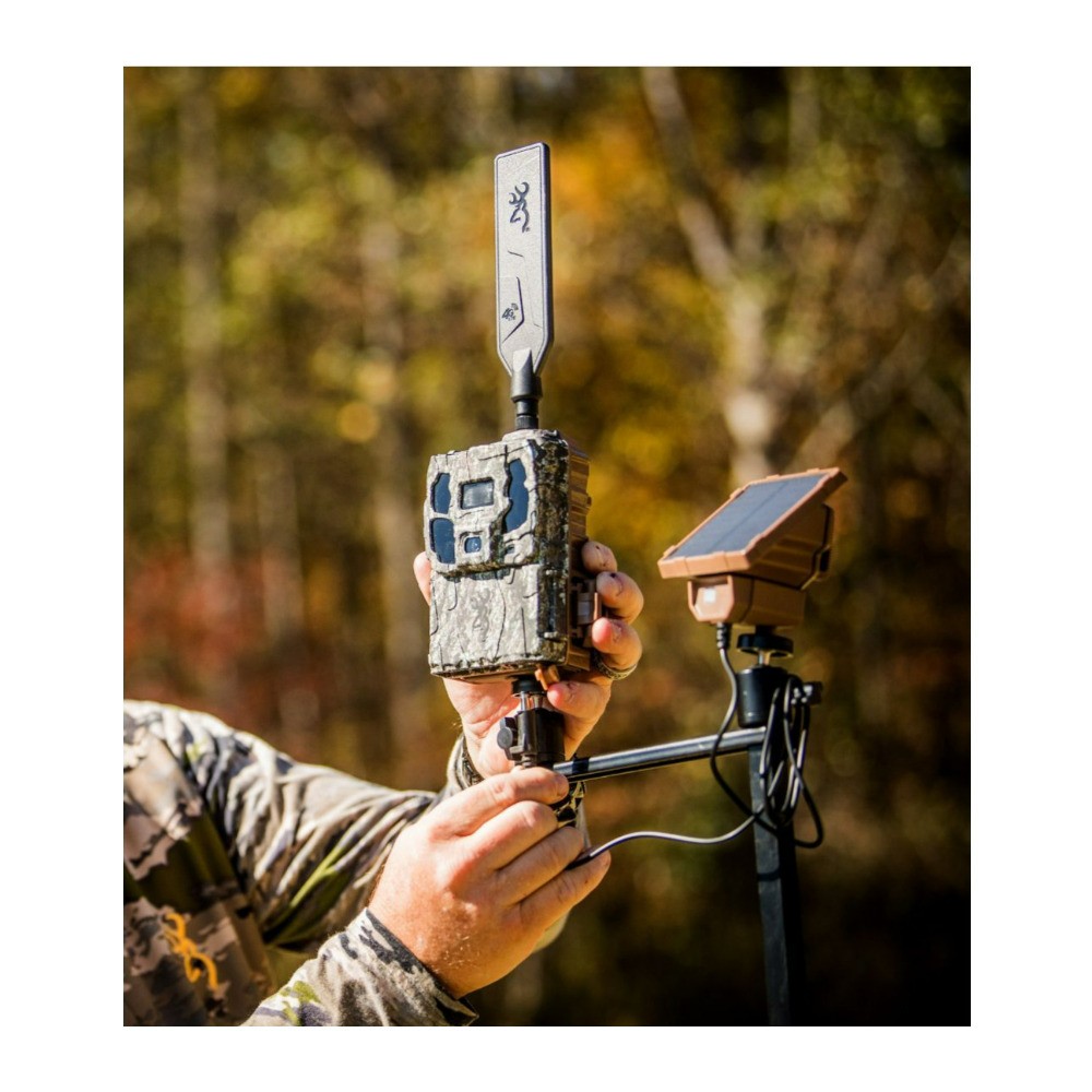 Browning Trail Cameras Universal Solar Camera Power Pack with Charge Meter