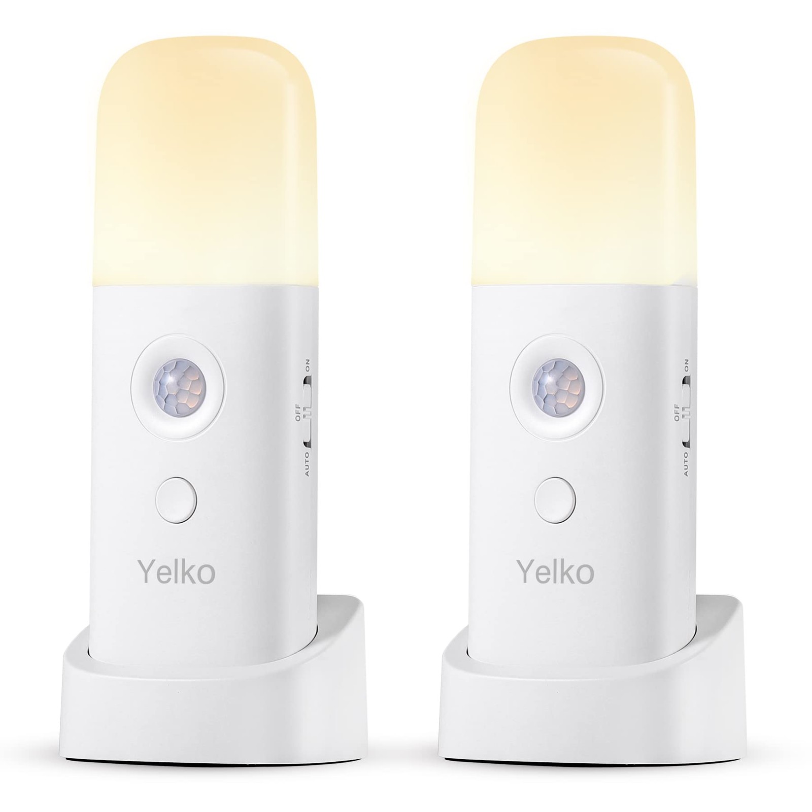 Motion Sensor Night Light, 2000mAh Rechargeable Night Lights Battery Powered,...