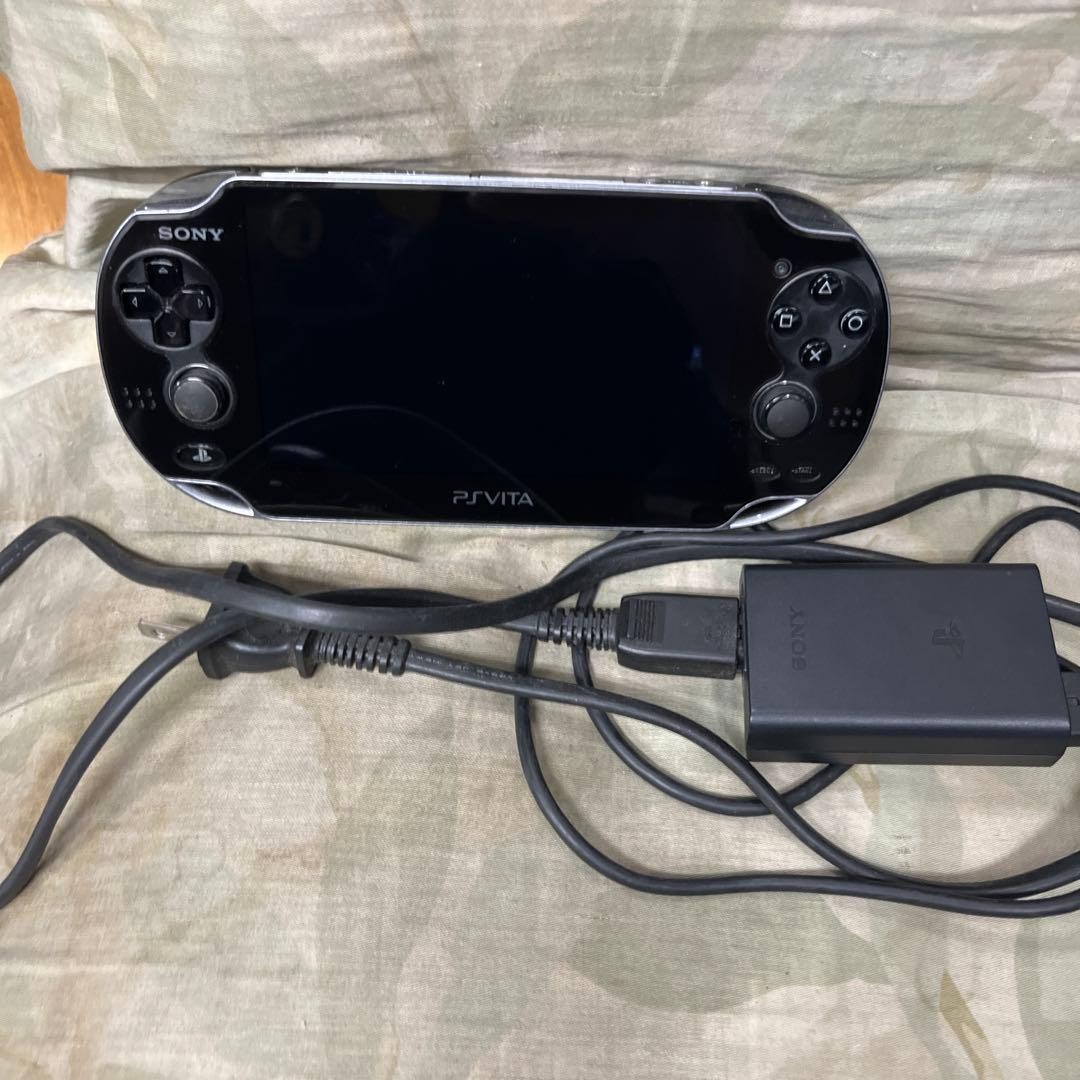 PSVITA Good Condition, Working Item Prestevita Pch1100 Black Japan