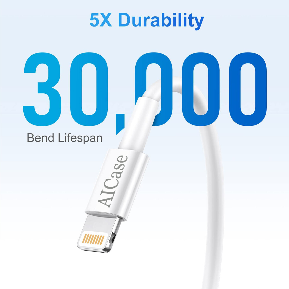 iPhone Charger Data Cable [Apple MFi Certified] Fast Cable Cord For iPhone/iPad