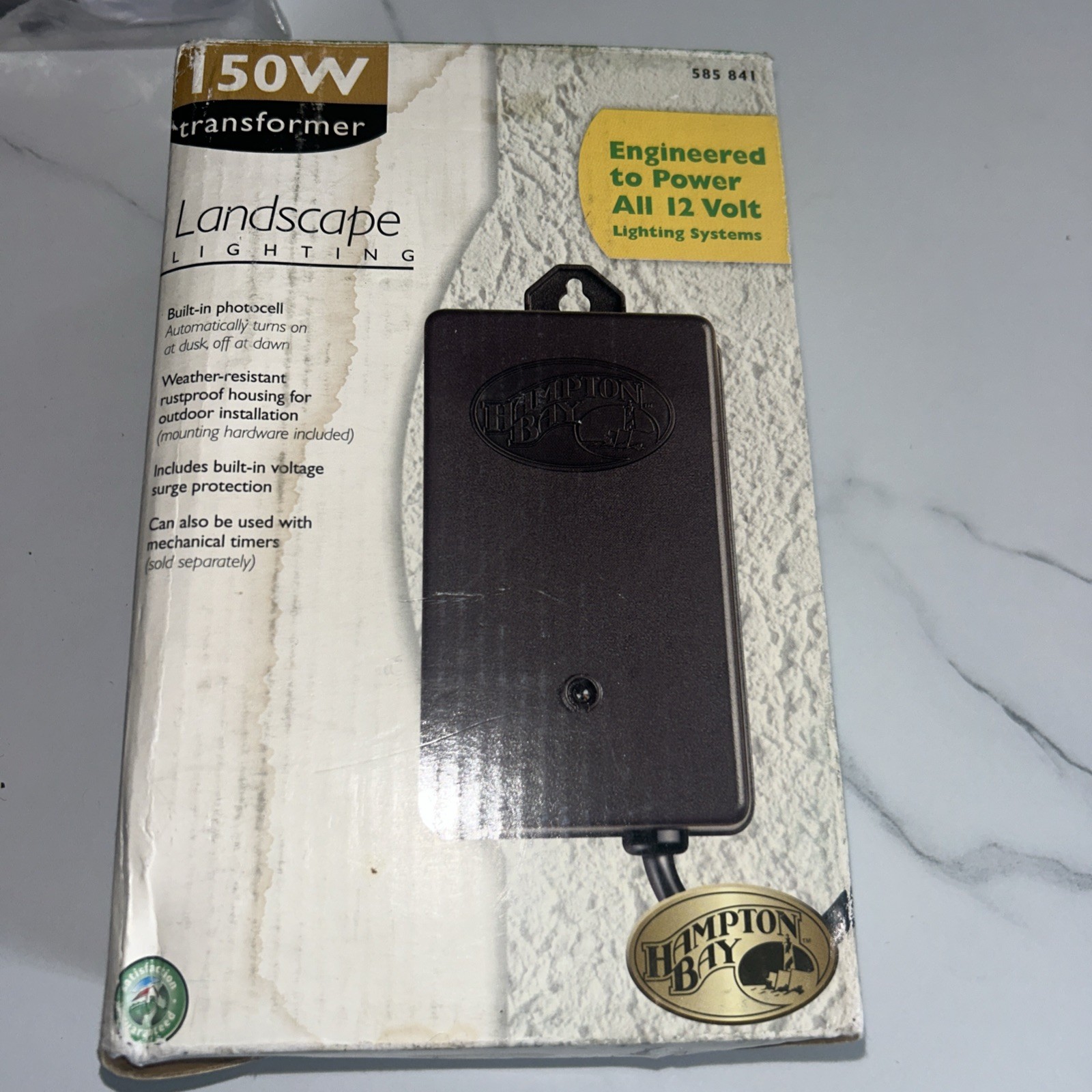 Hampton Bay 150W Landscape Lighting Transformer 12V 585841