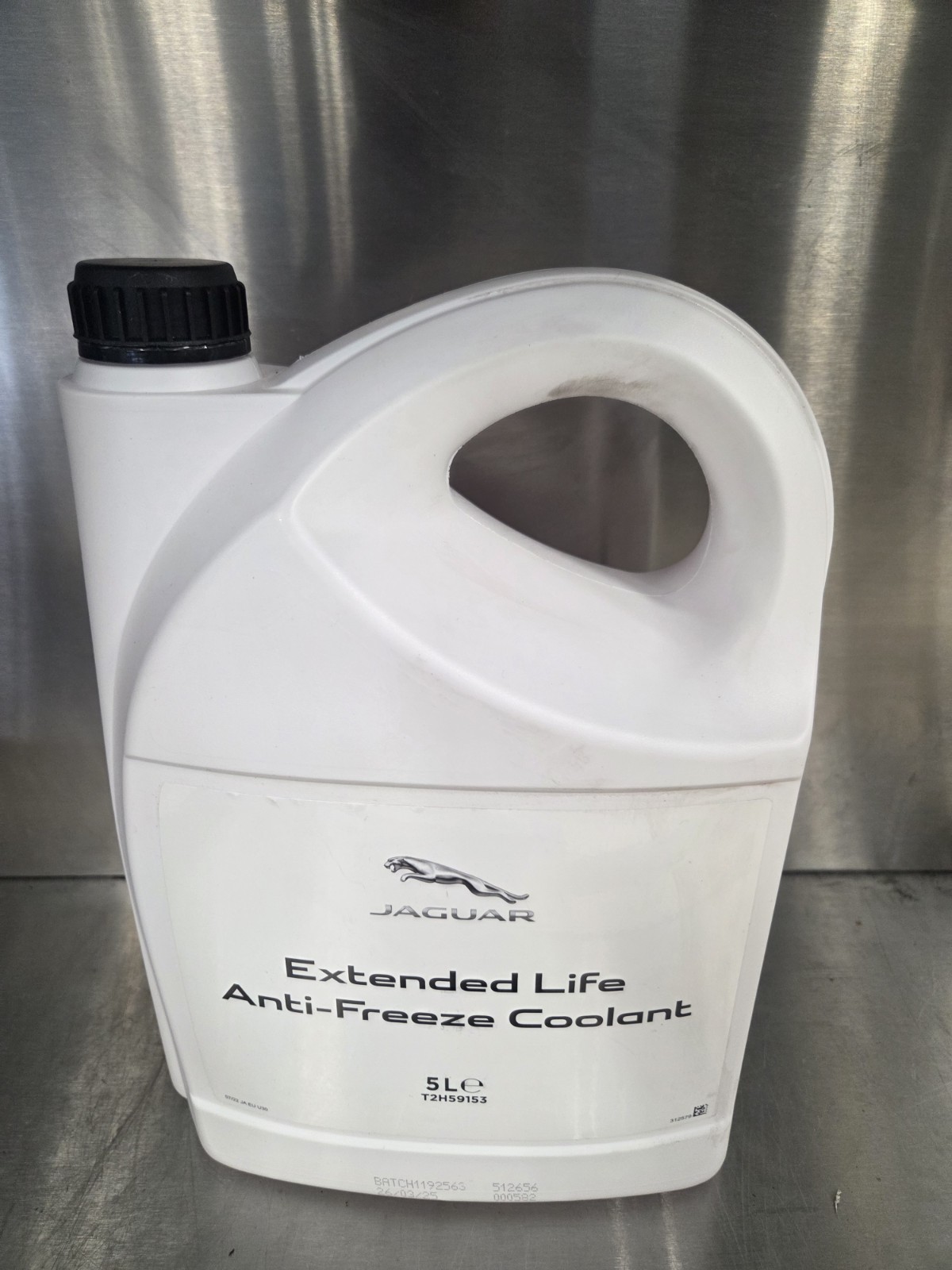 Genuine JAGUAR T2H59153 Coolant 5 Liter JUG