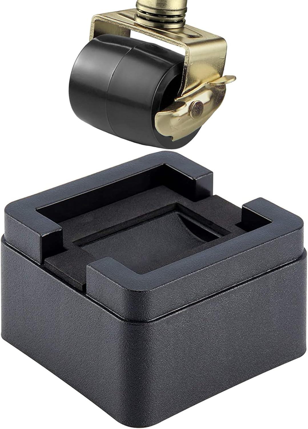 2 Inch Heavy Duty Bed Risers 4 Inch Adjustable Bed Lifts Fits to All Wheels of F