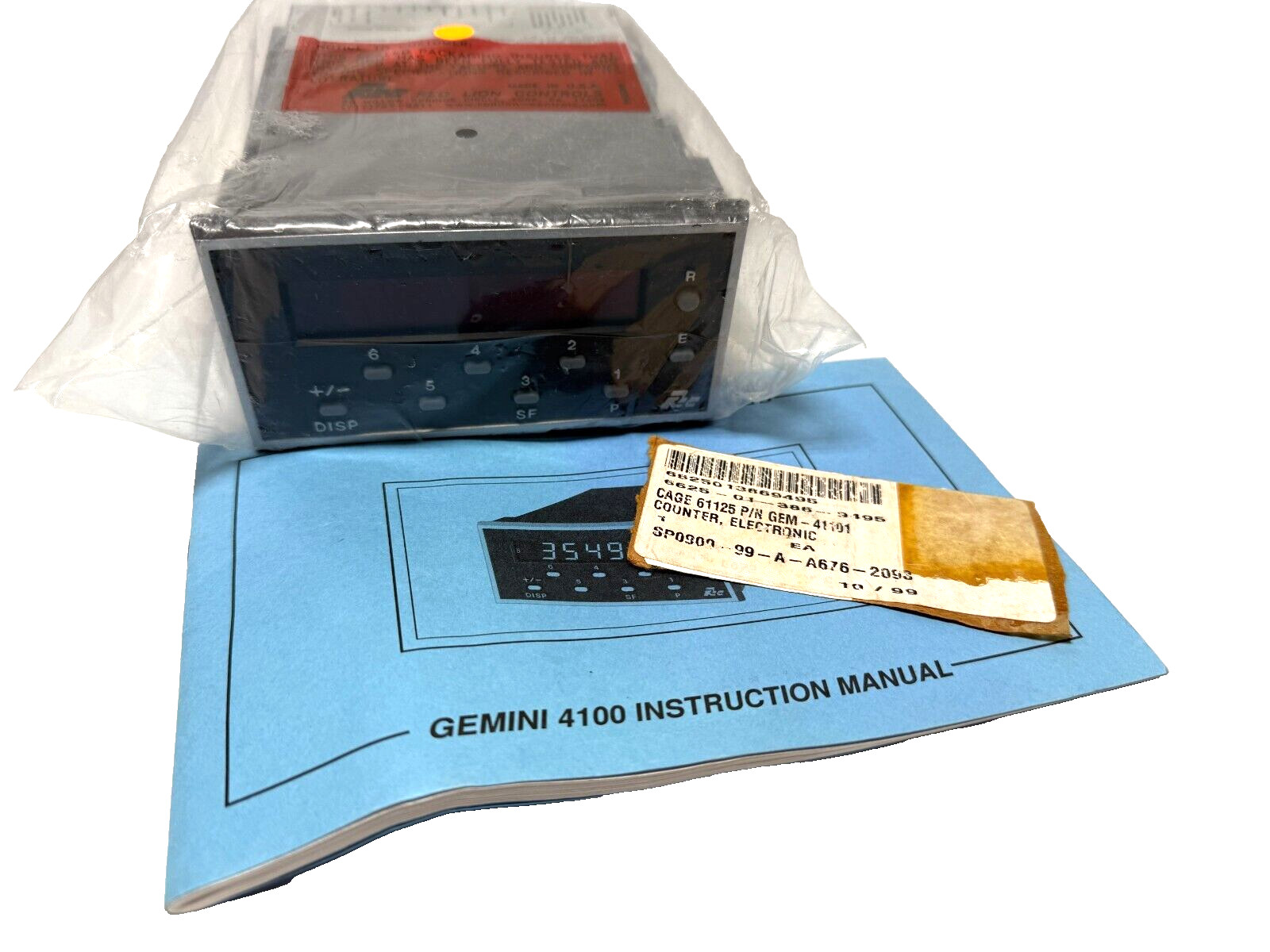 Red Lion GEM41101 Gemini 4100 6 Digit Counter
