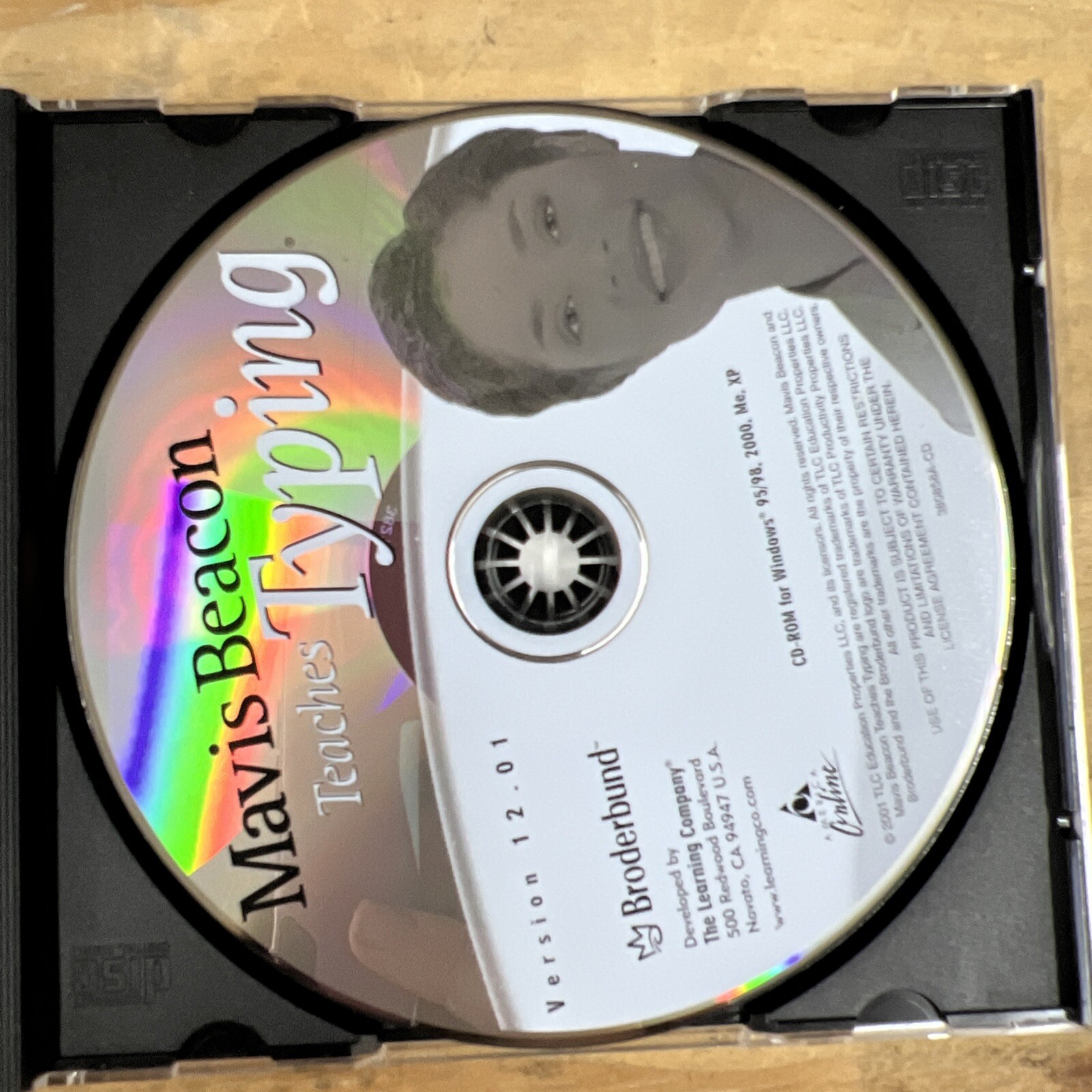 Mavis Beacon Teaches Typing Version 12 - Broderbund 2001