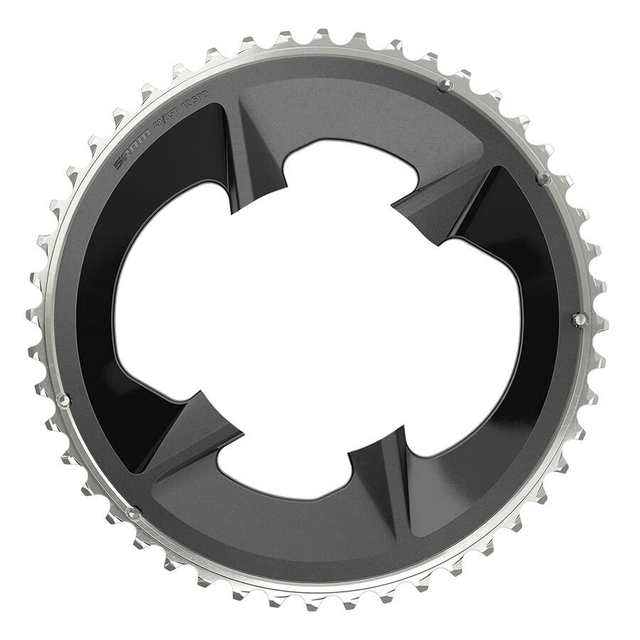 SRAM, Rival D1 2x 107mm, Chainring, Teeth: 48, Speed: 12, BCD: 107mm, Bolts: 4,