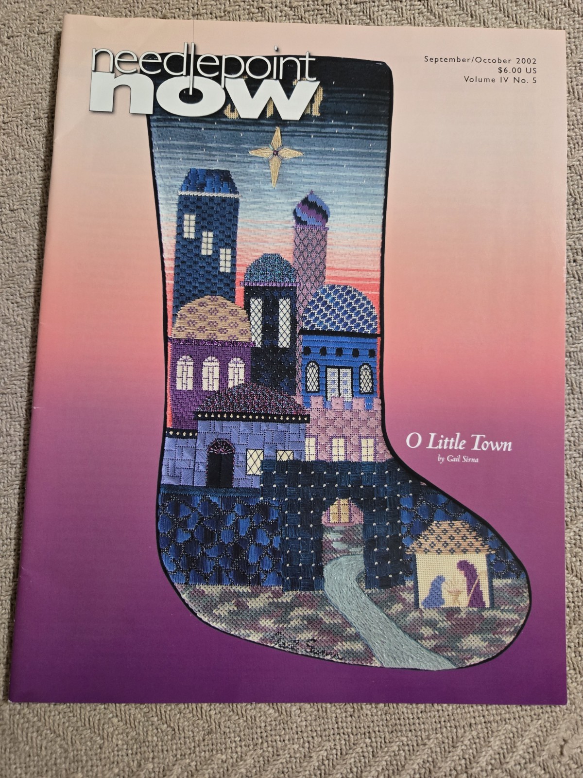 5 Needlepoint Now Magazine Select Back Issues - 1999, 2000, 2001, 2002