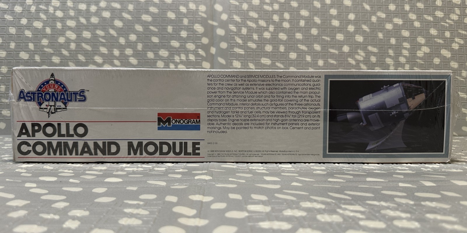 Monogram Young Astronauts Apollo Command Module 1/32 Model Kit #5902 | Sealed