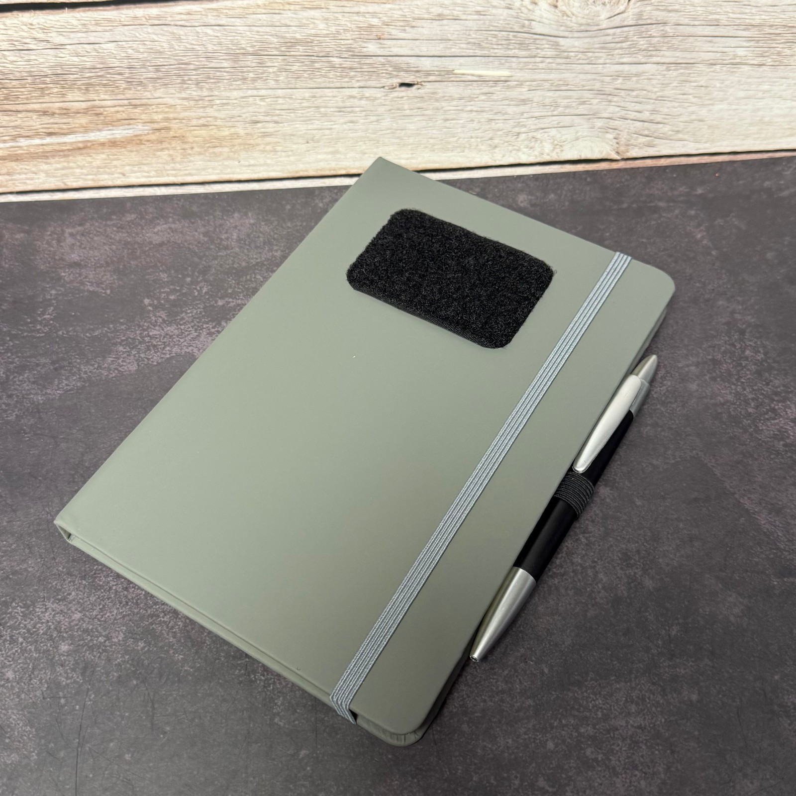 Morale Patch Ready A5 Notebook 2x3" or 3x3" | VELCRO® Brand Loop Panel Logbook
