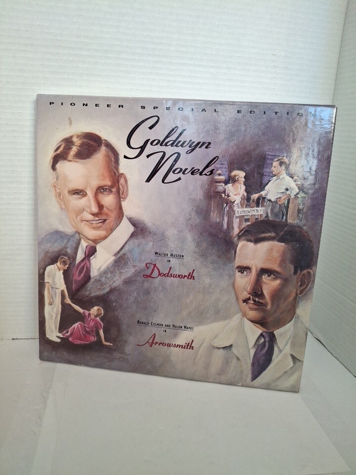 GOLDWYN NOVELS (2-Laserdisc LD BOXED SET BRAND NEW DODSWORTH/ARROWSMITH)