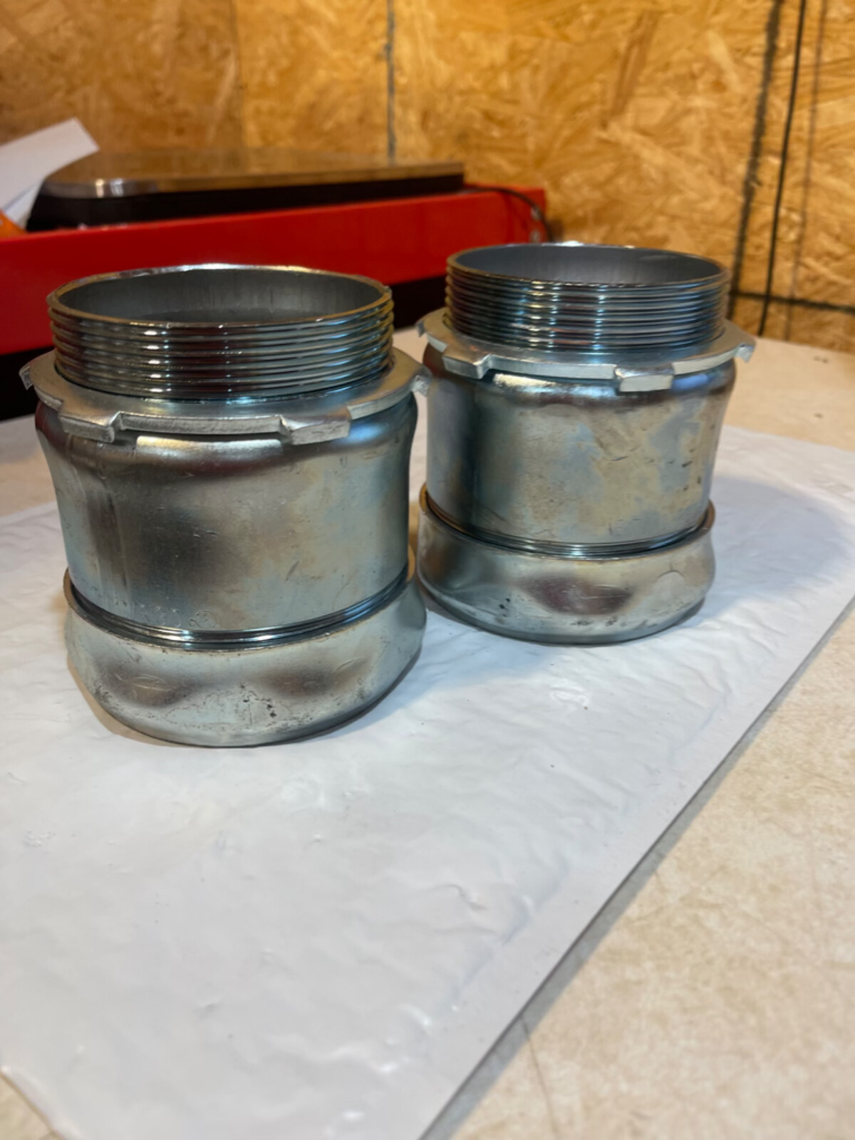 2 NEW  3" EMT IMC RIGID  compression connector (L4)