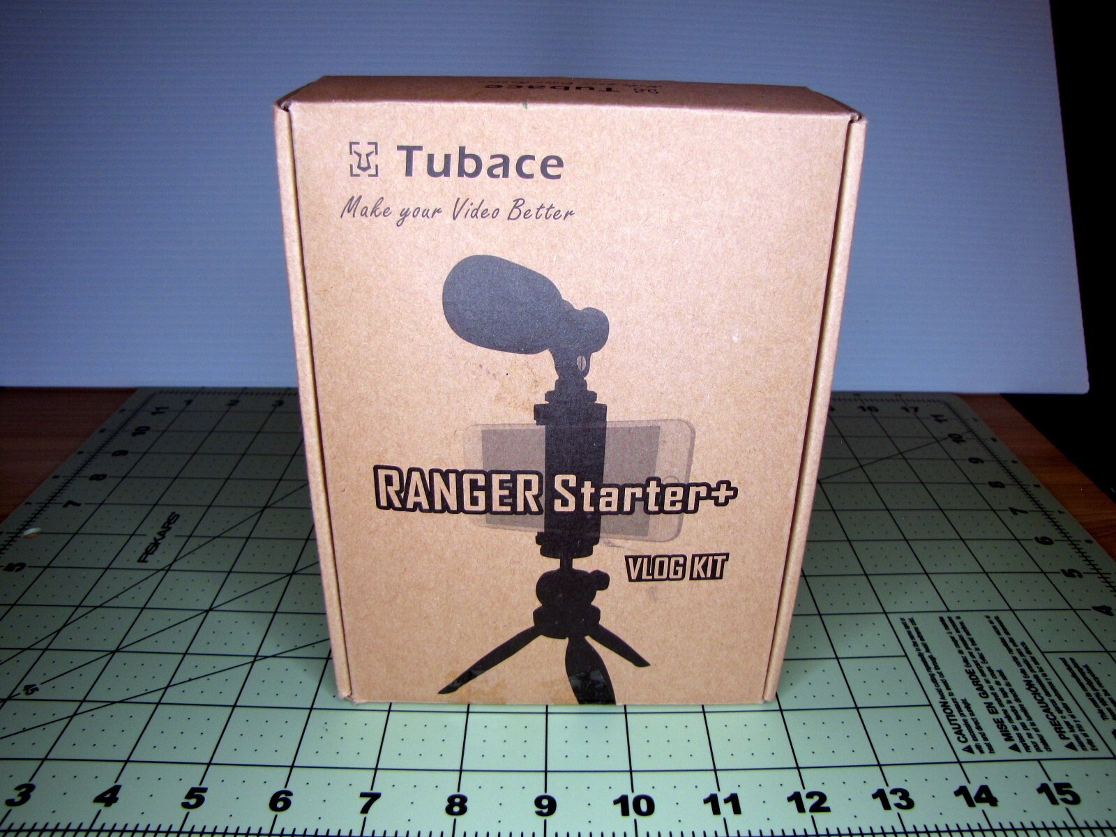 VLOG Kit, Microphone, Tripod, Phone Holder + Cables, Tubace Ranger Starter +