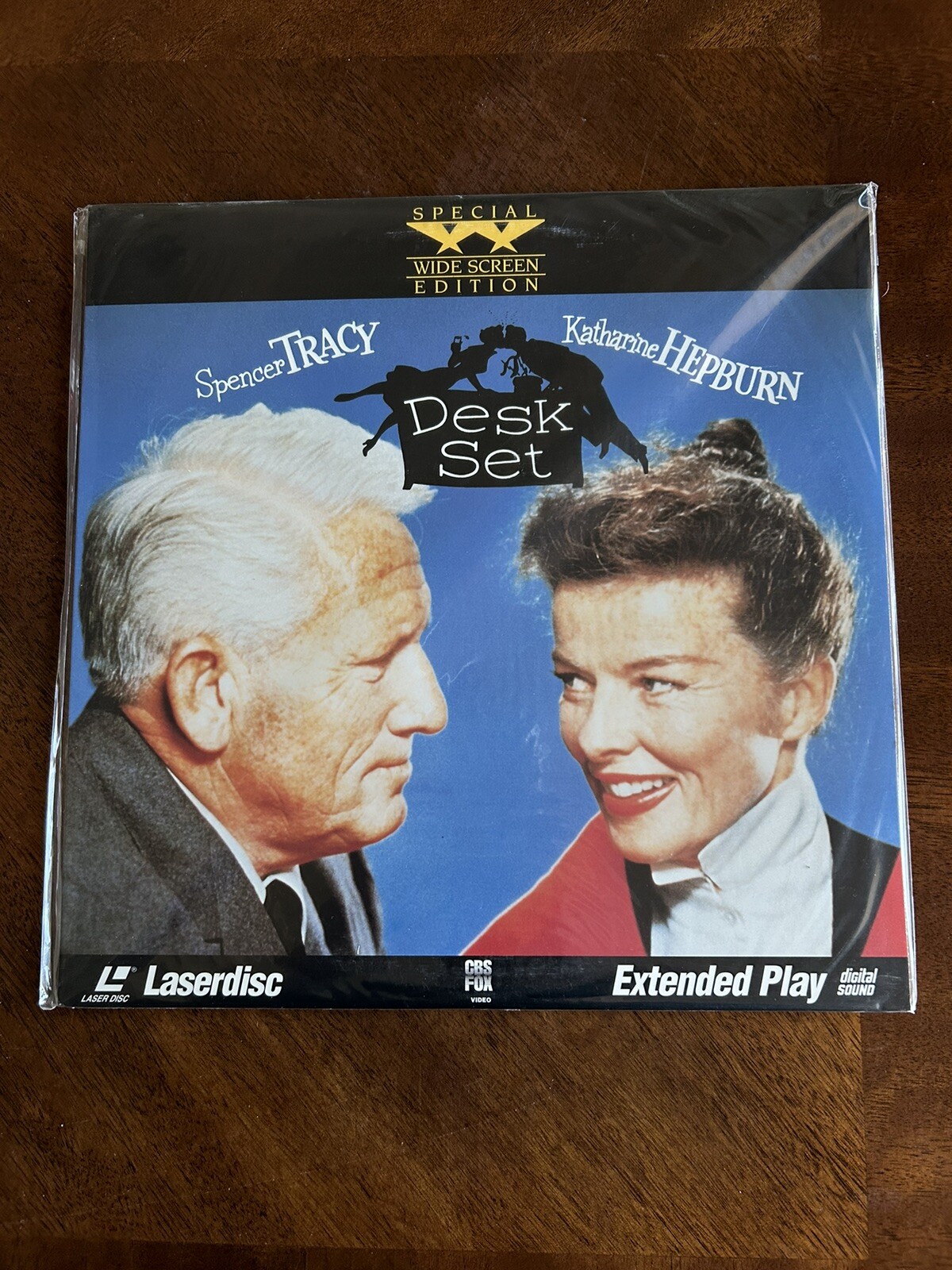 DESK SET LASERDISC WIDESCREEN ED. SPENCER TRACY / KATHARINE HEPBURN