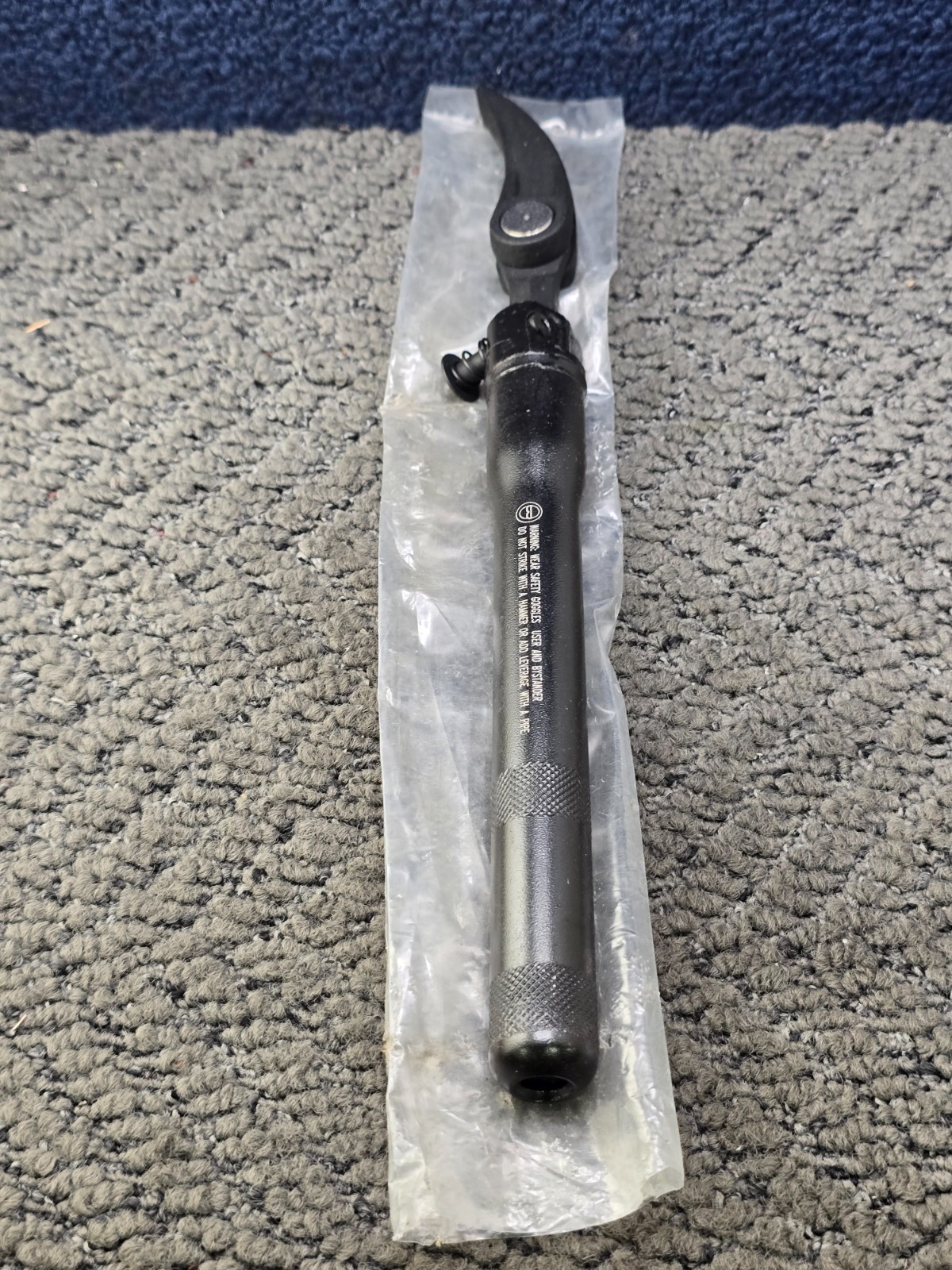 LAWSON Heavy Duty Index-Tend Extendable Pry Bar Steel 13.5 Inch Long Black