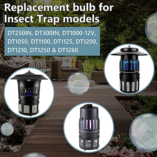 2 Pack Bug Zapper Replacement Fluorescent Bulbs, 41050 Bulbs Compatible with