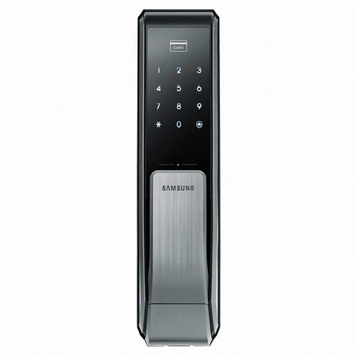 Zigbang Push-Pull Door Lock SHS-P710 (2 passwords + card keys) - Fedex