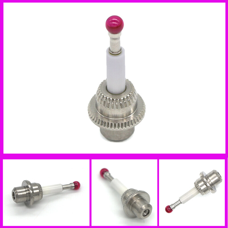 2Pcs Touch Probe Metric 3D Taster Short Stylus 80.362.00 Ruby Head 4.0mm Haimer