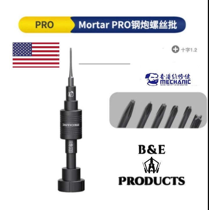 Mortar PRO, TORQUE Screwdriver, 1.2 Phillips ANTI-SLIP Mechanic