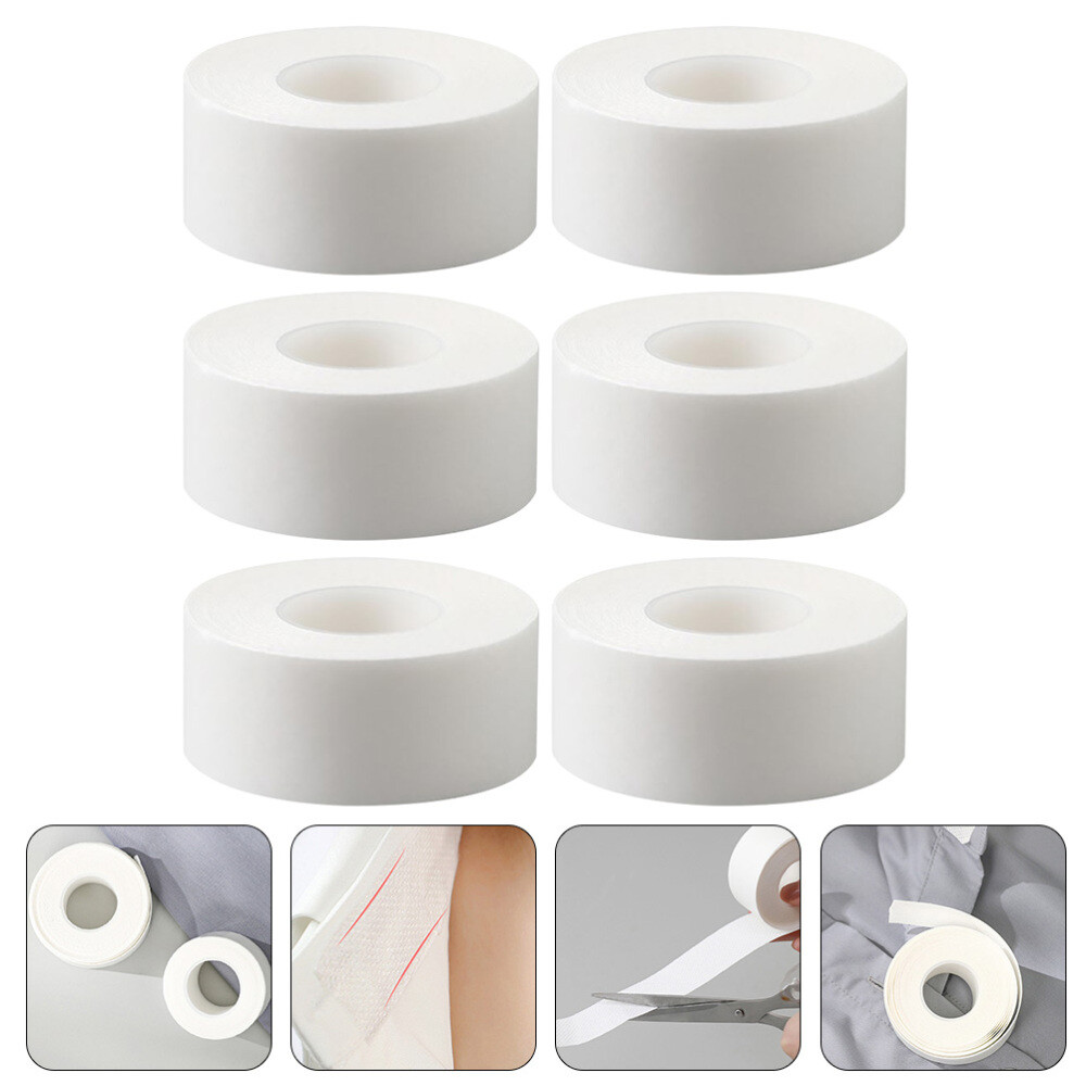 6 Rolls Neck Stain Protector Collar Tape for Shirt Invisible Anti-sweat Sticker